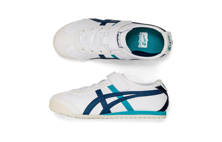 MEXICO 66 Kids Lifestyle Shoes PS Low-top Белый/Бирюзовый Onitsuka Tiger — фото 4