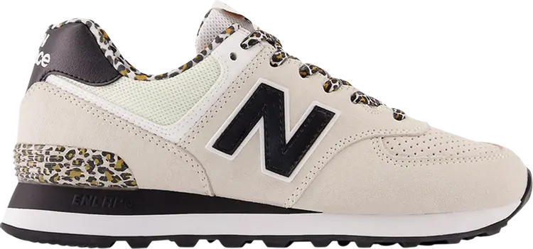Кроссовки Wmns 574 'White Leopard', белый