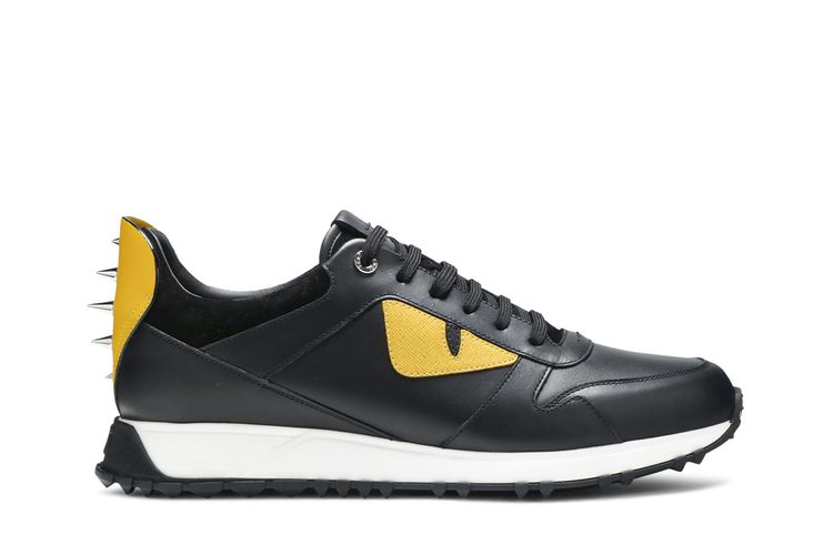 

Кроссовки Fendi Leather 'Monster', черный