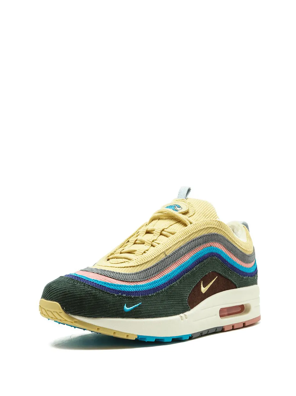 Кроссовки Air Max 1/97 из коллаборации с Sean Wotherspoon Nike, зеленый — фото 4