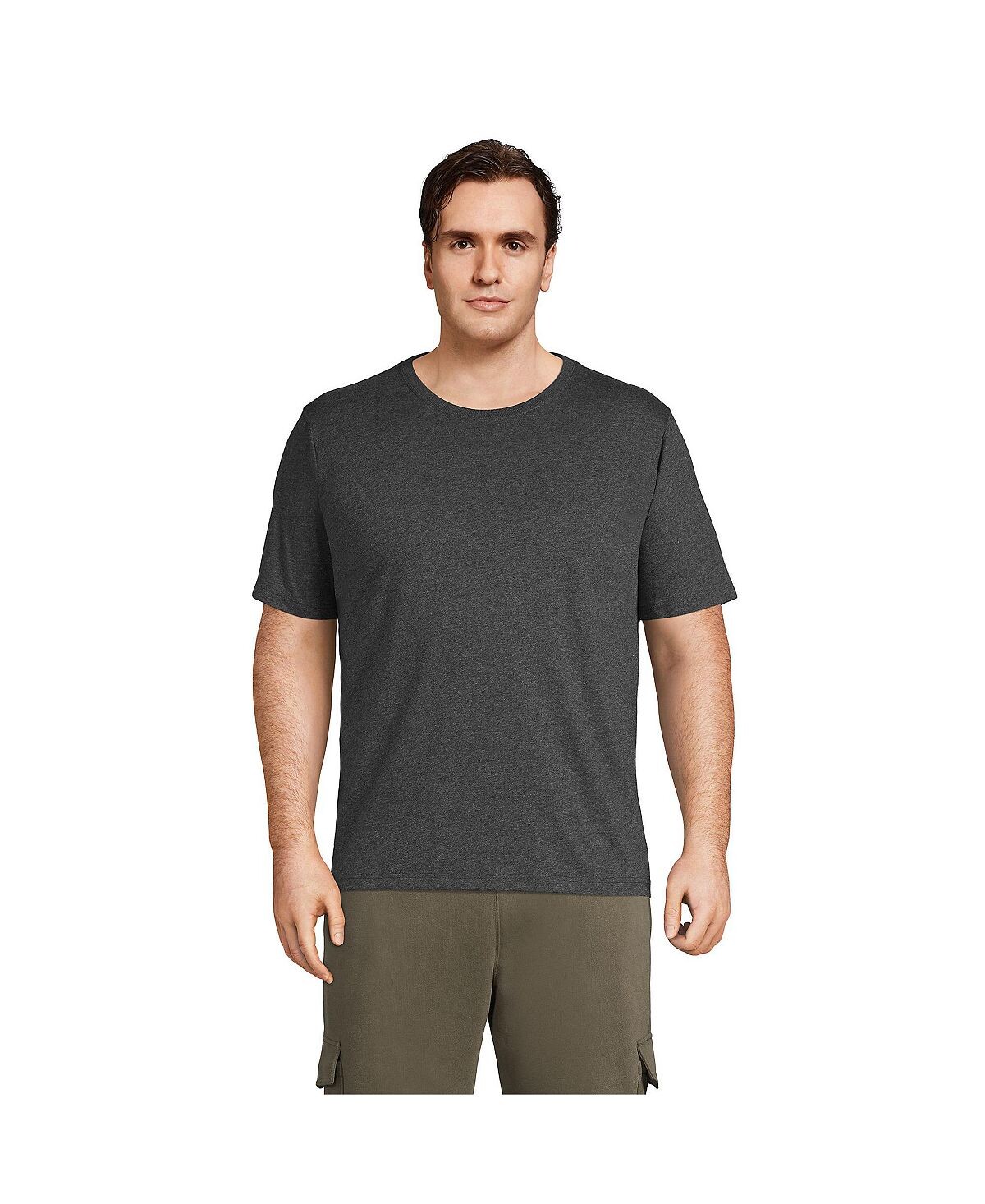 

Мужская футболка Big & Tall Super-T с коротким рукавом Lands' End