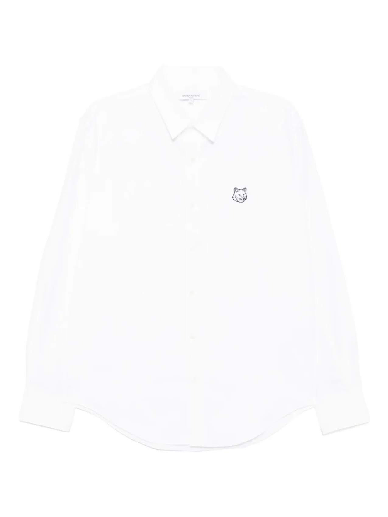 

Рубашка Contour Fox Head Skate Maison Kitsuné, белый