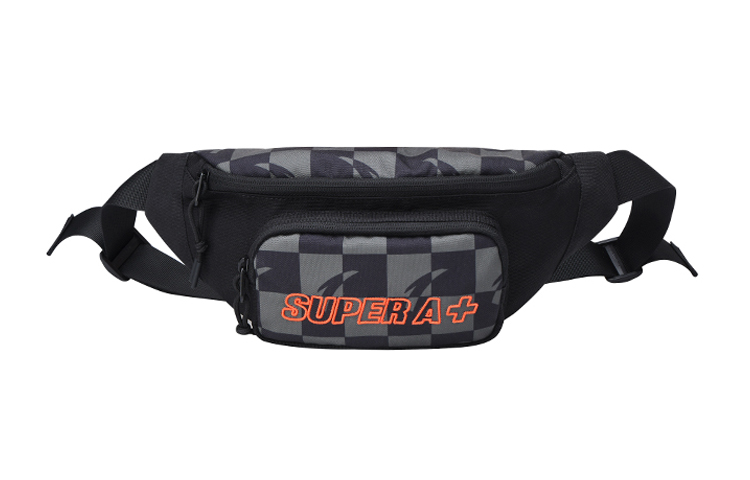 

ANTA Тканевая сумка-слинг через плечо поясная унисекс землянисто-зеленая и базовая черная