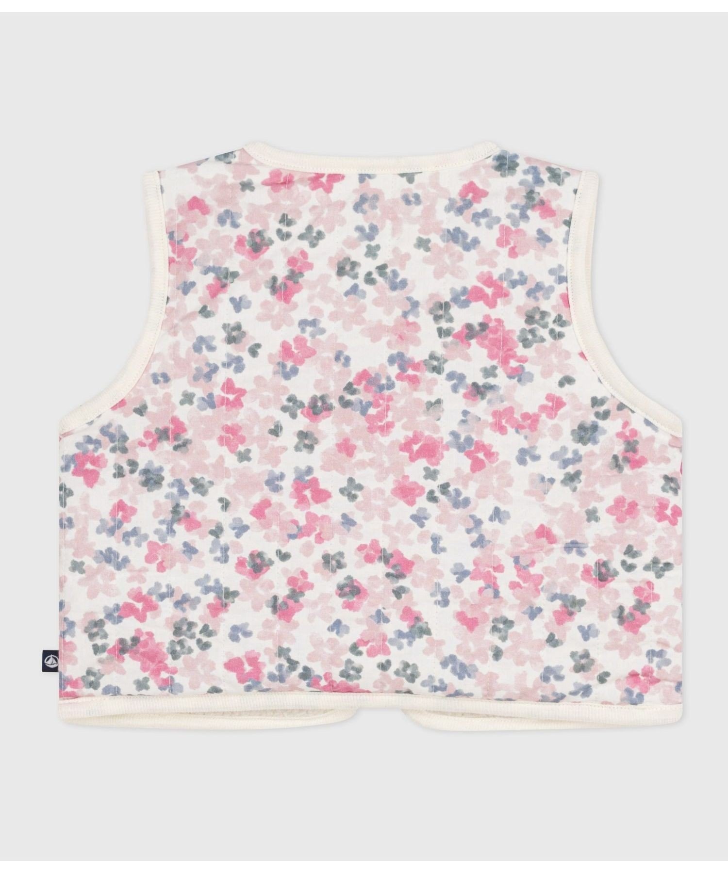 Жилет Лучший Petit Bateau, Off-white/Multicolor — фото 4