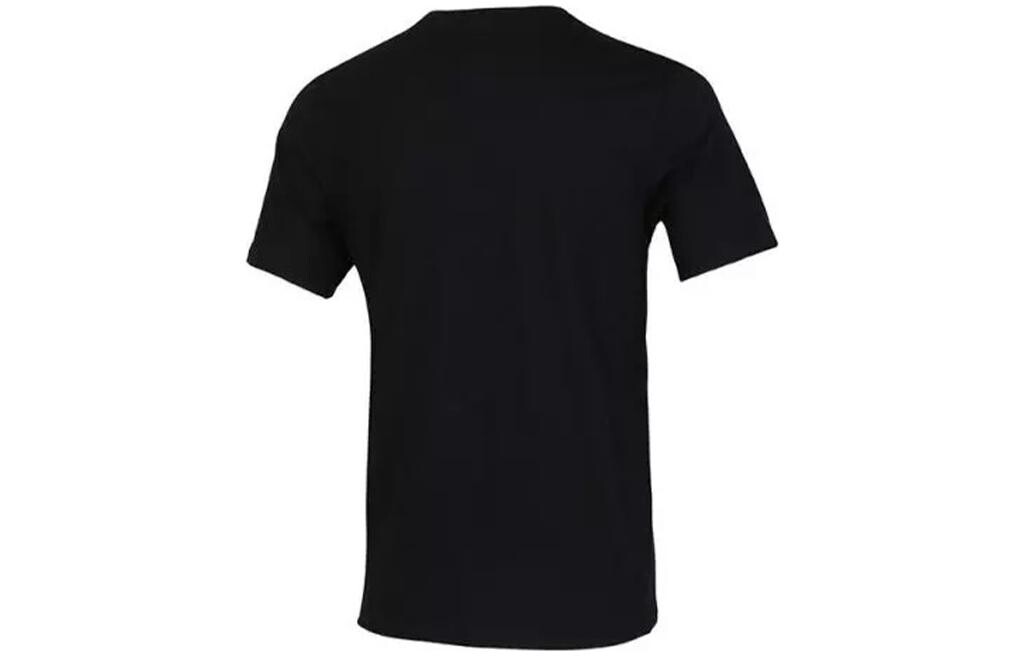 Футболка Nike Cotton Crew Short-Sleeve, черный — фото 3