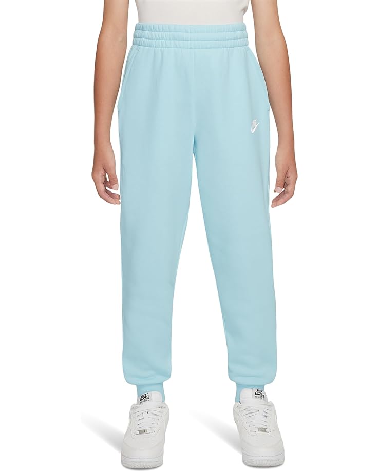 

Брюки Nike Kids Sportswear Club Fleece Joggers, цвет Glacier Blue/White
