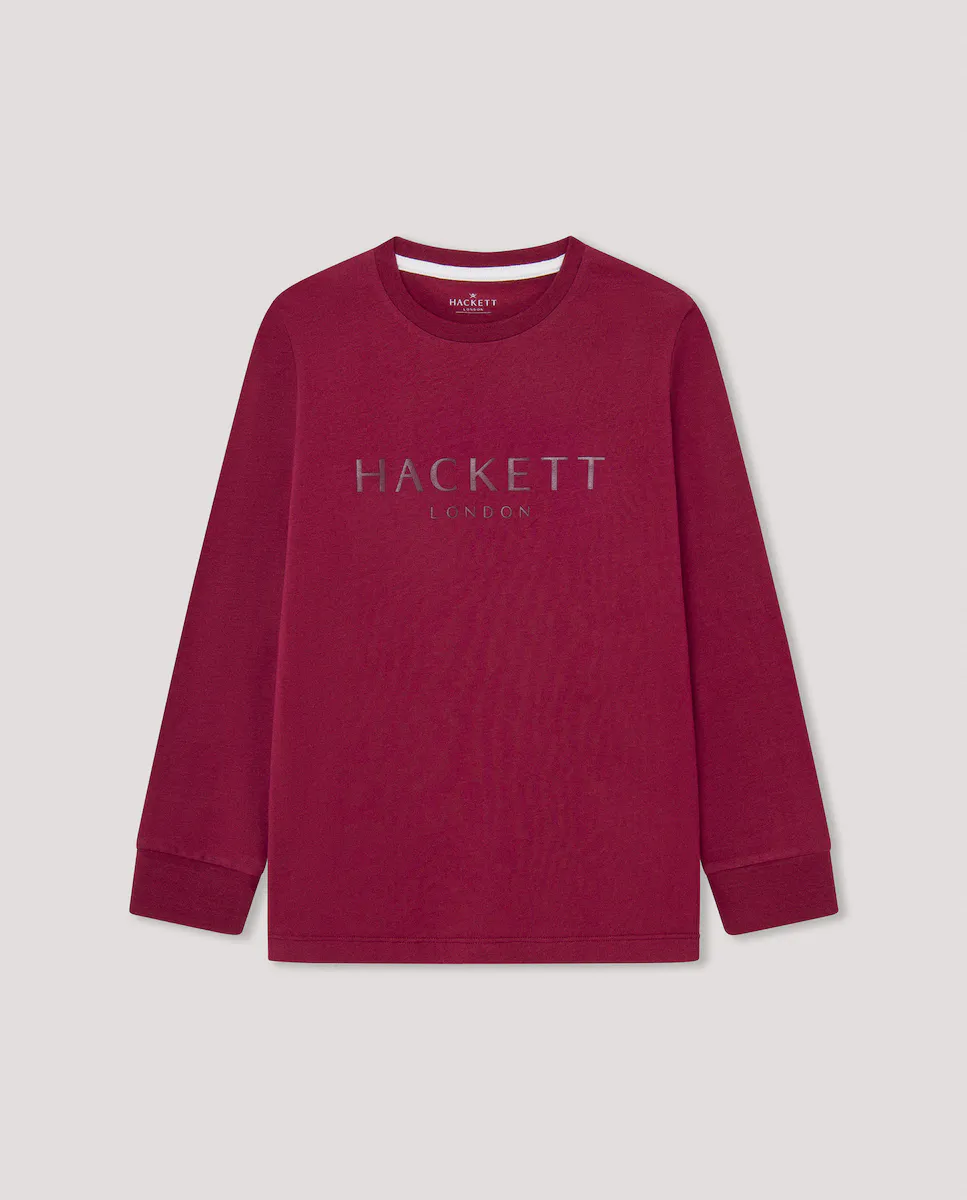 

Футболка Hackett London с длинными рукавами, красный