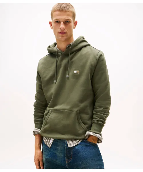 

Толстовка Regular fit Tommy Jeans, зеленый