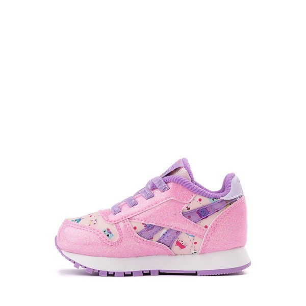 

Кроссовки Reebok x Gabby's Dollhouse Classic Leather Step 'n' Flash Elastic Laces Athletic Shoe, розовый