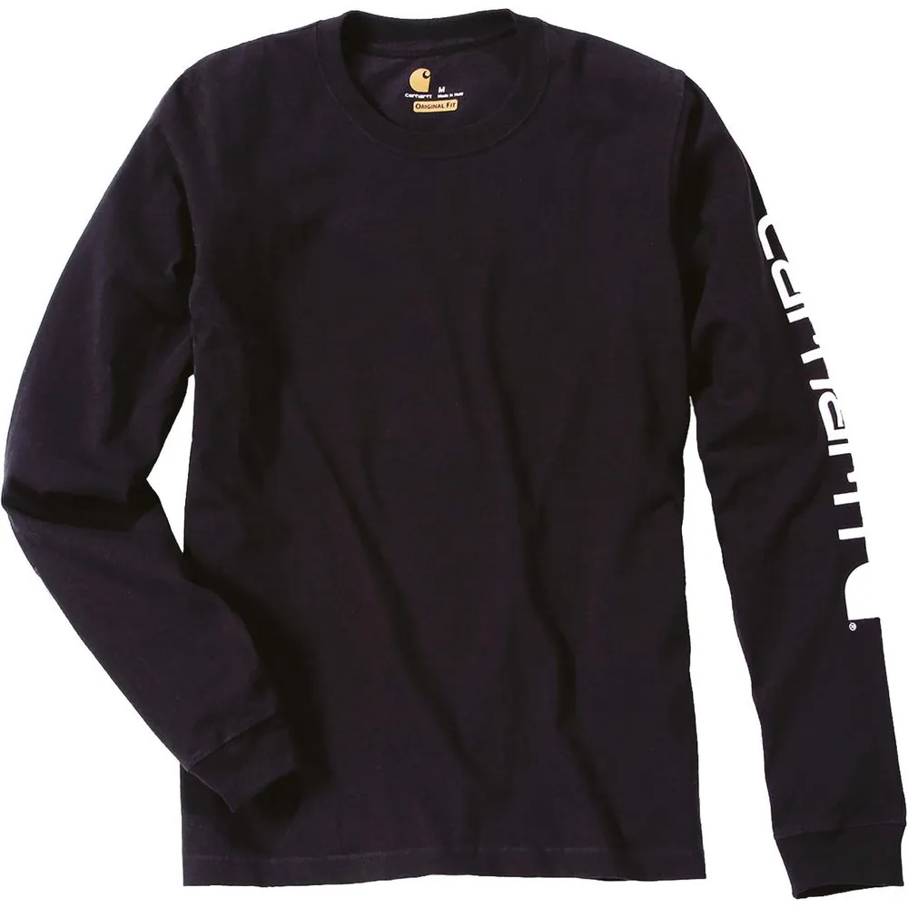 

Лонгслив Carhartt Logo, синий
