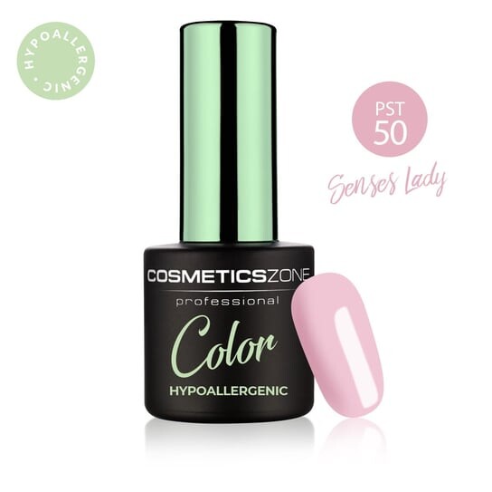 

Гипоаллергенный гибридный лак для ногтей светло-розовый 7 мл – Senses Lady PST50 Cosmetics Zone