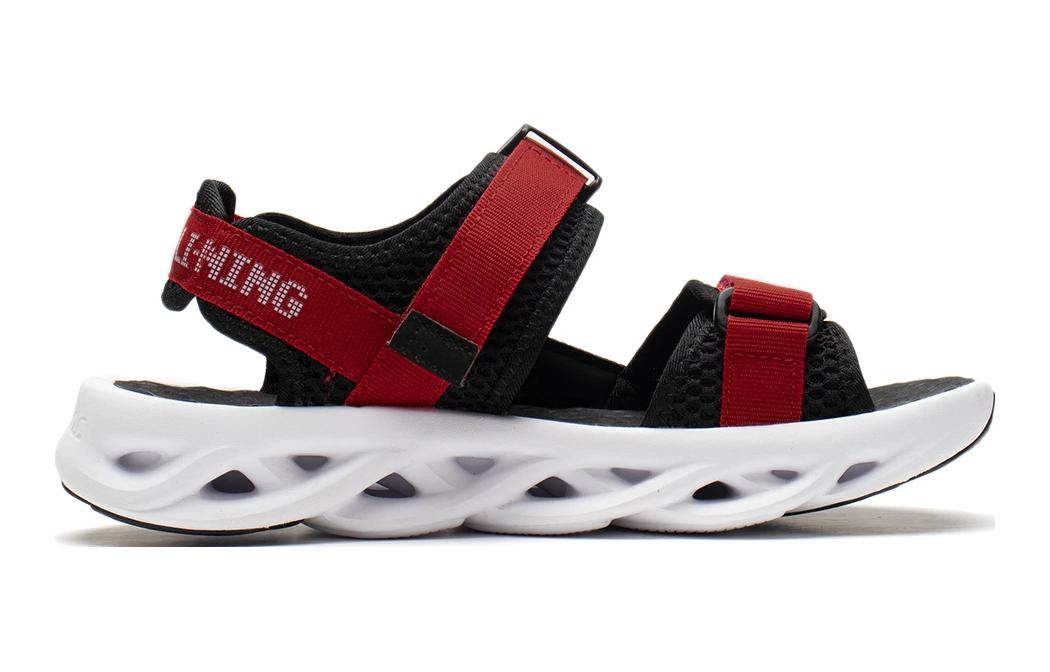 LiNing ARC 1.0 Амортизирующие детские сандалии черно-красные для подростков LINING YOUNG — фото 2