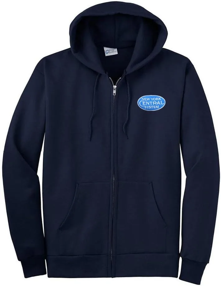 

Daylight Sales New York Central Blue Logo худи на молнии
