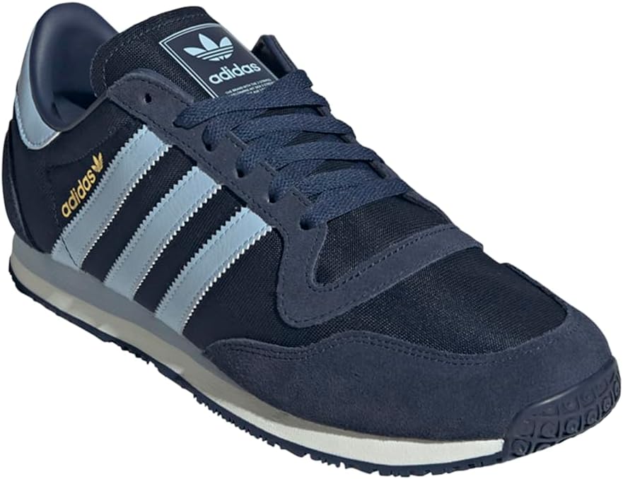 Мужские кроссовки adidas Galaxy Og на шнуровке повседневные - синие — фото 2