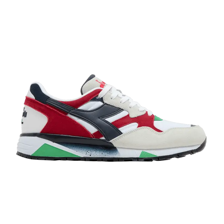

Кроссовки Diadora N9002 'White Blue Red', белый
