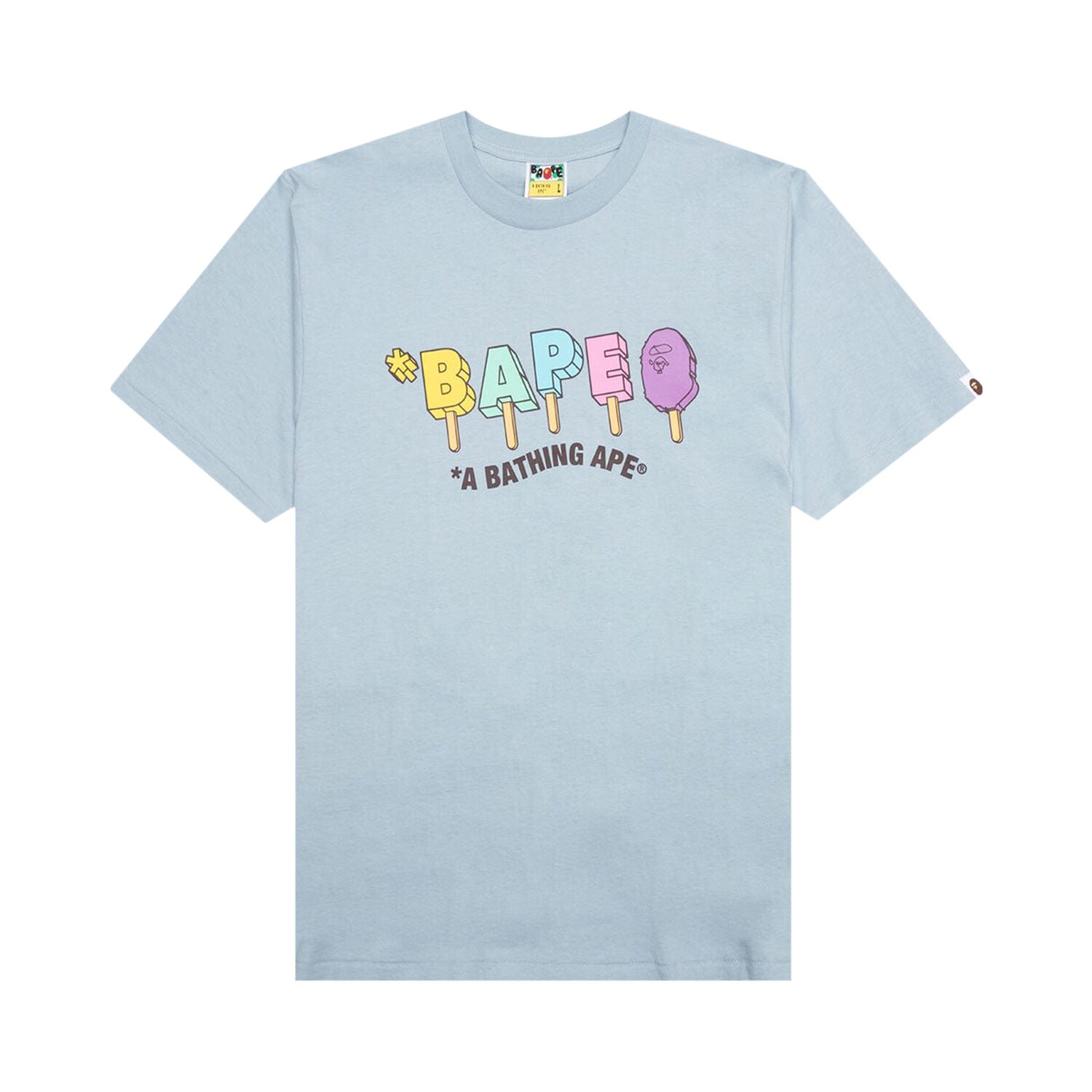 

Футболка BAPE Popsicle, синяя