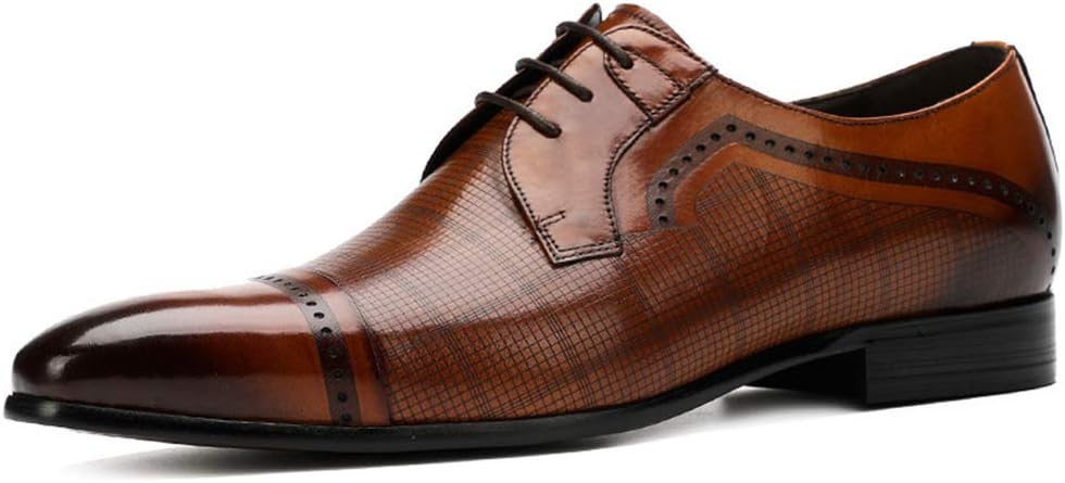 

Деловые кожаные туфли, мужские классические туфли на шнуровке, ручная работа, из коровьей кожи, для прогулок по городу, вечеринок, свадеб и банкетов, черные, размер 38/UK 5.5/US 6.5 Jlfzc