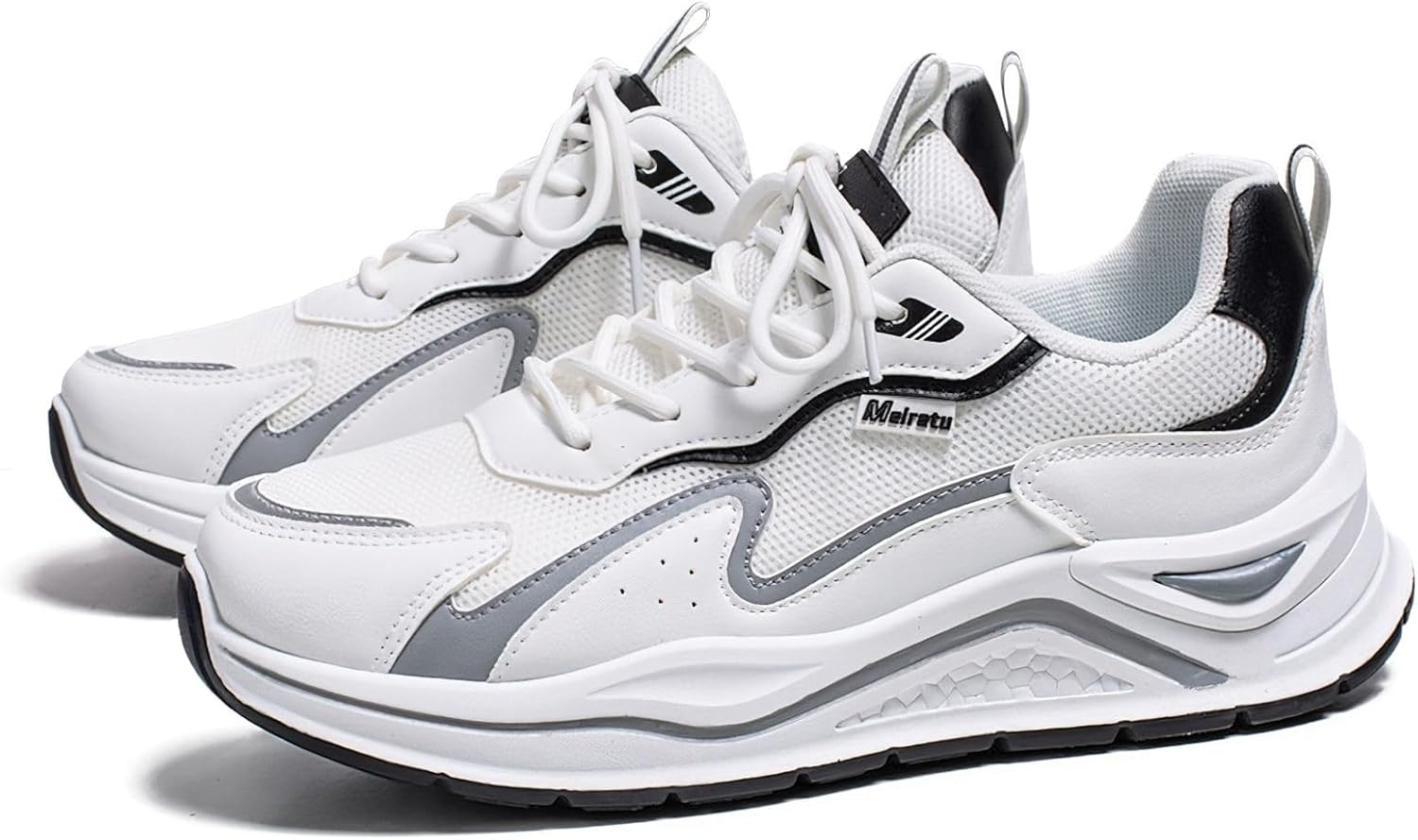 

Мужские дышащие кроссовки Exusiai, модные, легкие, удобные, для повседневного образа жизни, сетчатые, для работы, прогулок, бега, тенниса, белые спортивные туфли