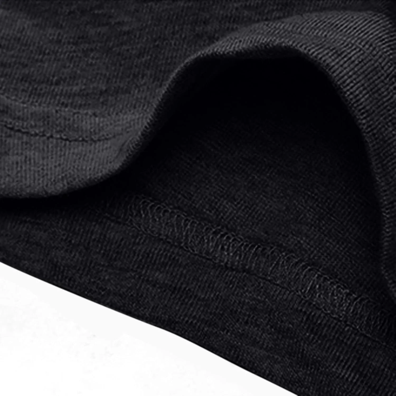 Мужская футболка Henley с коротким рукавом, Plus Size, хлопок, V-образный вырез — фото 2