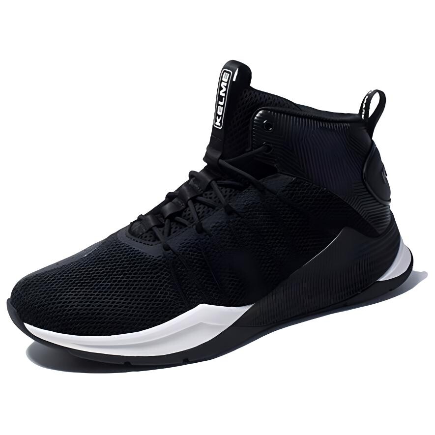 

Баскетбольные кроссовки мужские высокие черные Kelme