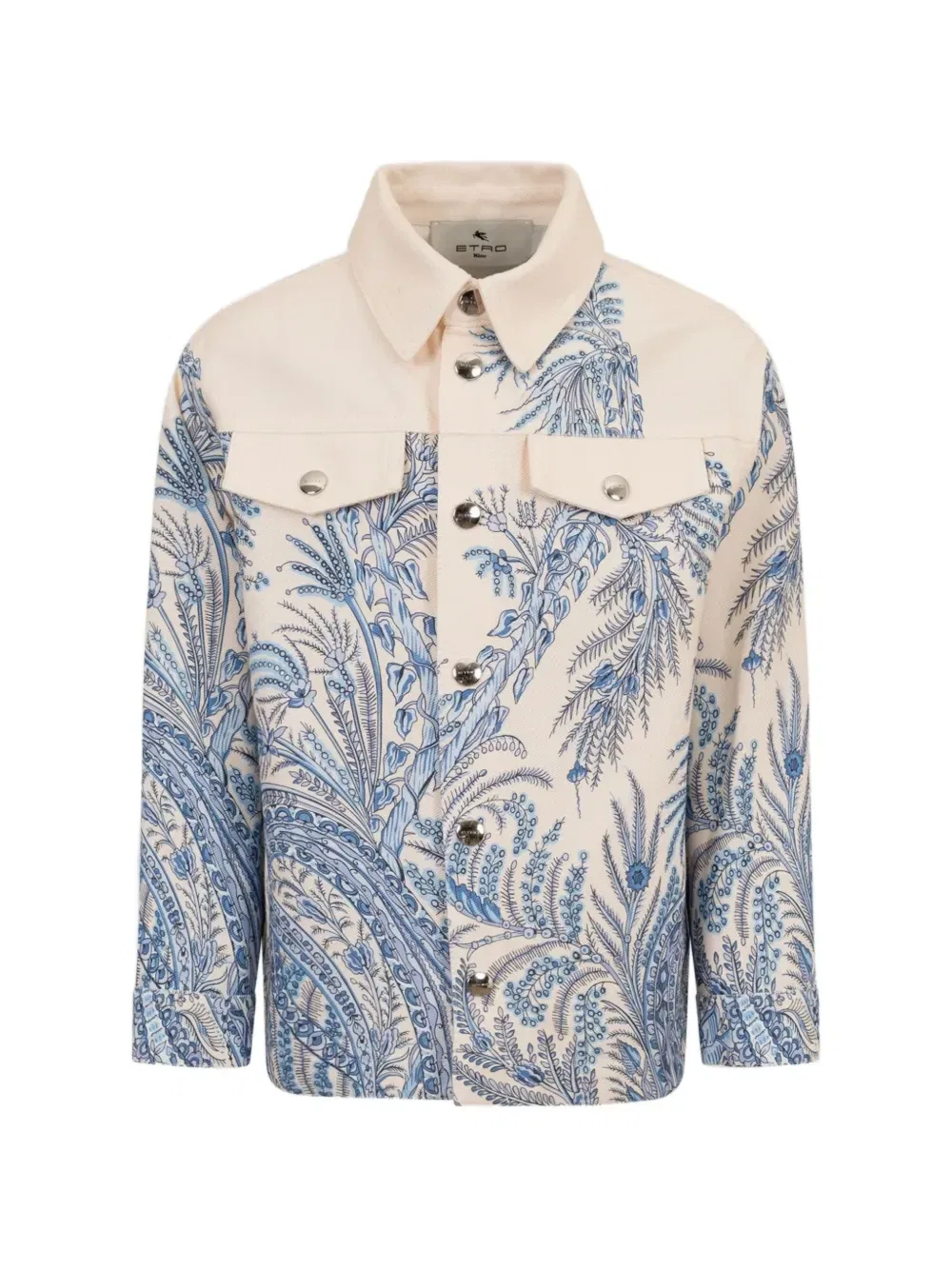 Куртка с узором пейсли Etro Kids, бежевый