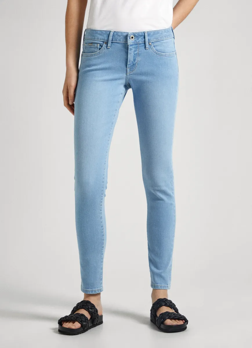 

Джинсы скинни Pepe Jeans "SKINNY JEANS LW", различные стирки, цвет Bleached