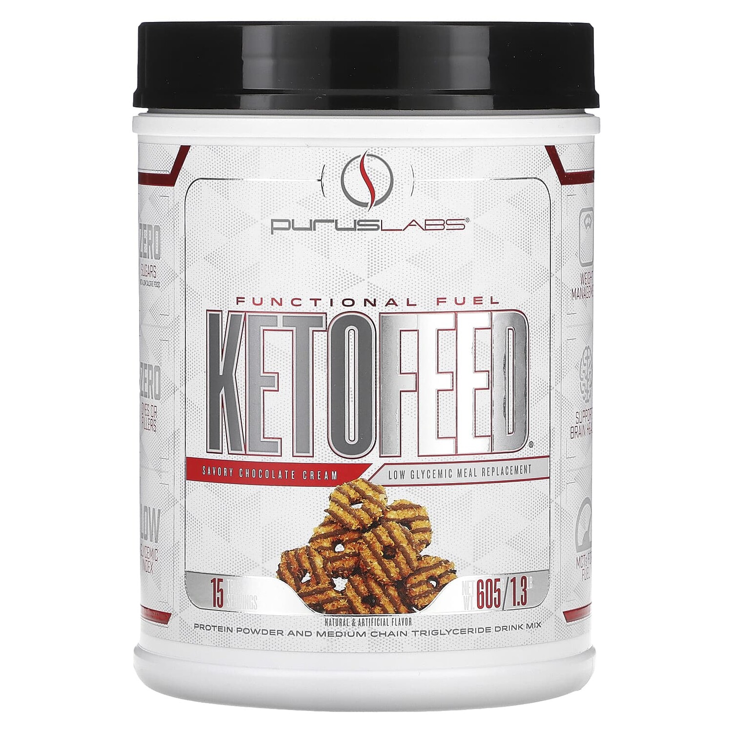 

Purus Labs Ketofeed Samoa Шоколадный крем 605 грамм
