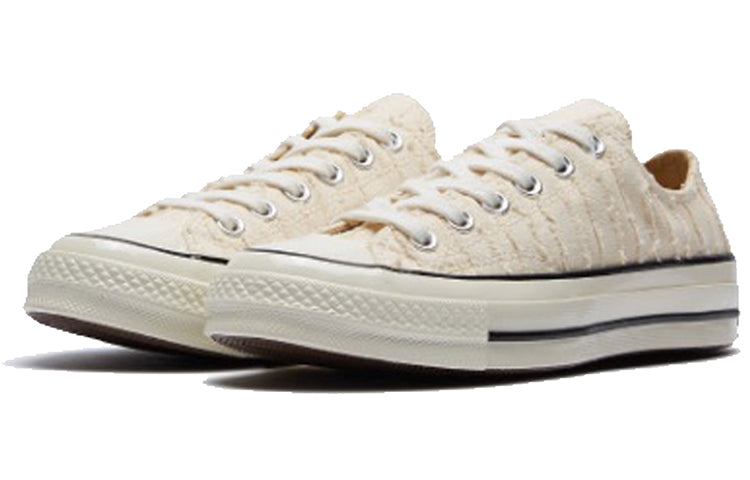 Кеды (WMNS) Converse Chuck 1970S Natural Ivory/Club Gold/Egret, кремовый — фото 4