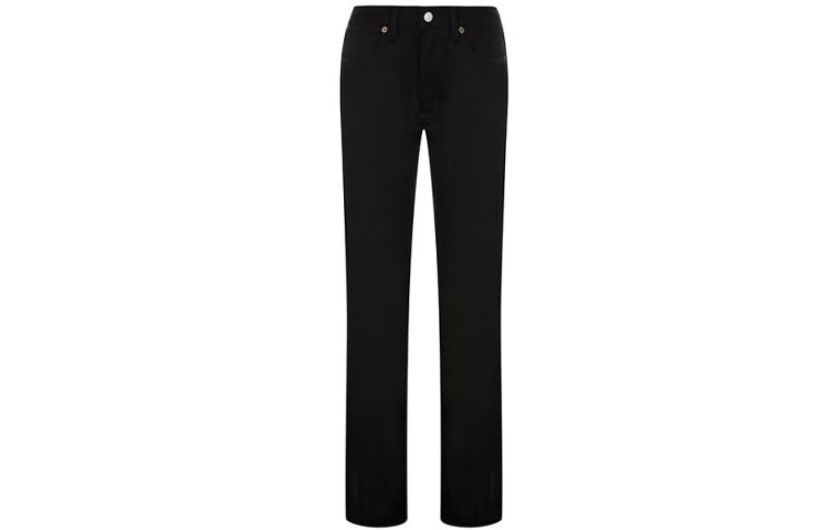 Max Straight Leg Jeans Acne Studios, черный