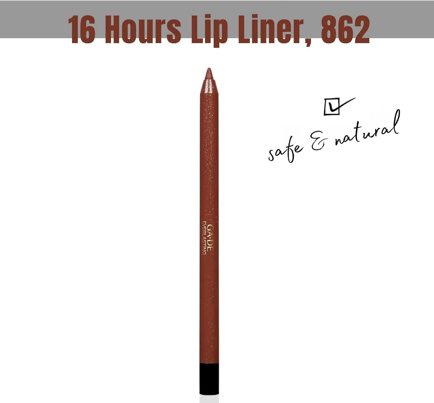 Карандаш для губ GA-DE Everlasting Lip Liner 91, тон 67 bronze mist, 0.3 г — фото 4