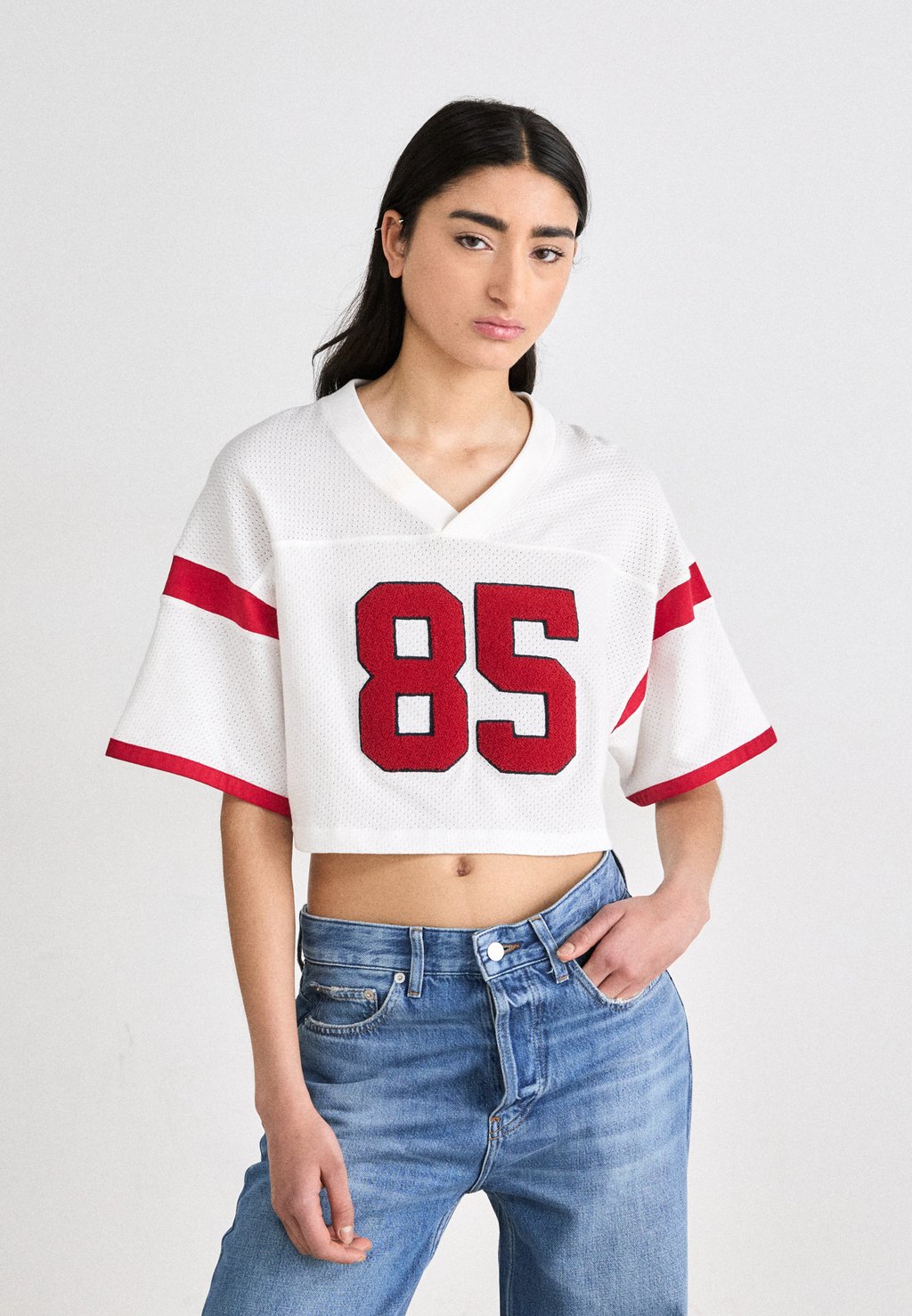 

Футболка с принтом EXCLUSIVE UNISEX Tommy Jeans, кремовый