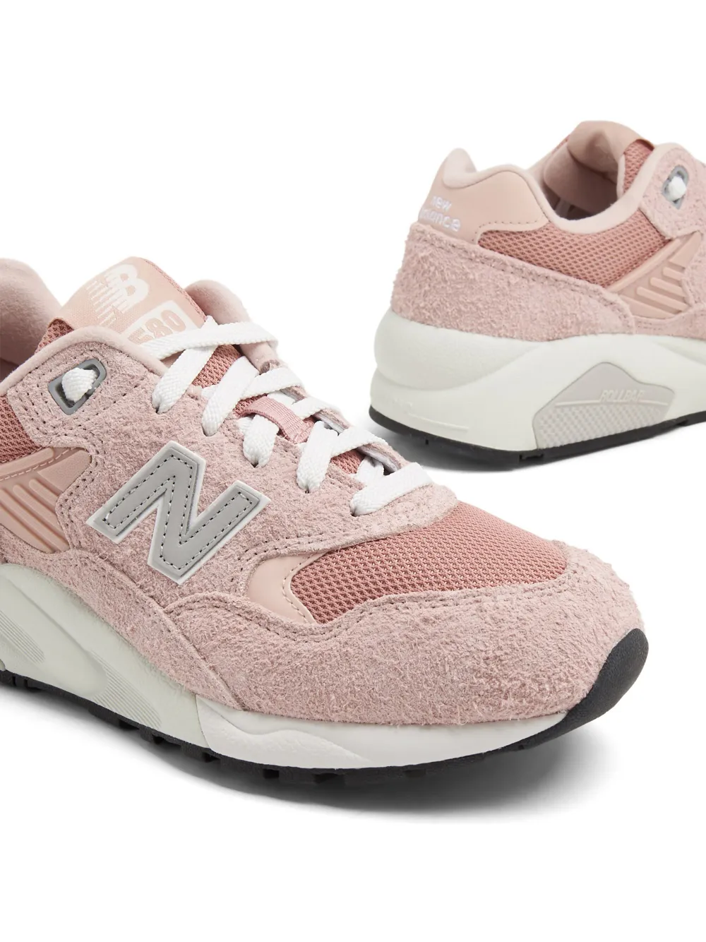 Кроссовки 580 с нашивкой-логотипом NEW BALANCE, розовый — фото 3