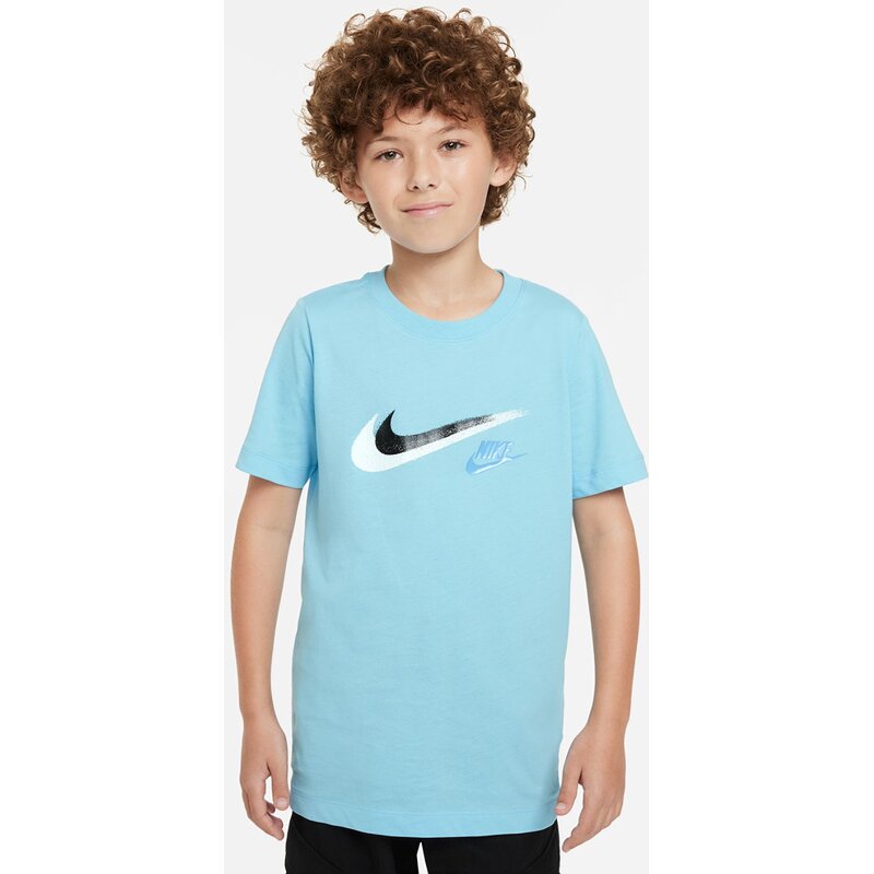 

Футболка с рисунком спортивной одежды Nike, синий