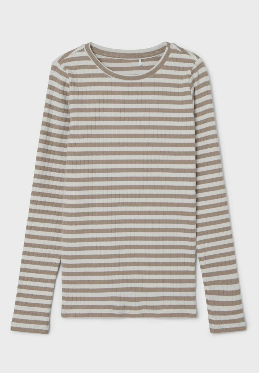 Свитер T-Shirt Rippstrick Name it, цвет mocha meringue — фото 4