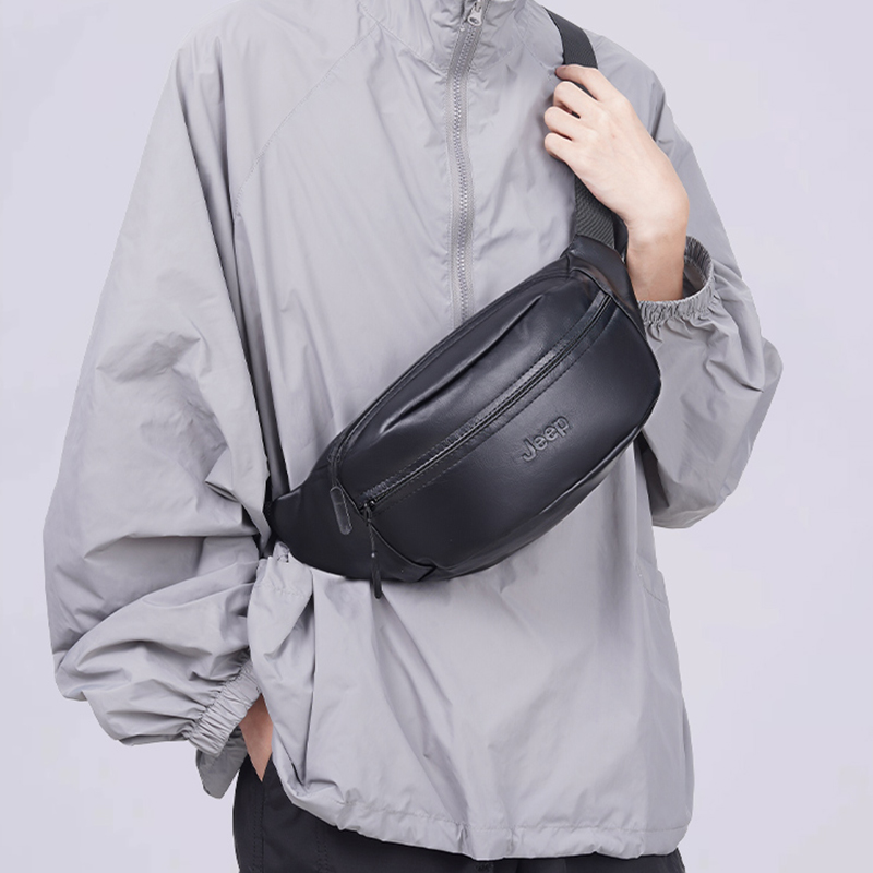 

Jeep Сумка PU Regular мужская черная