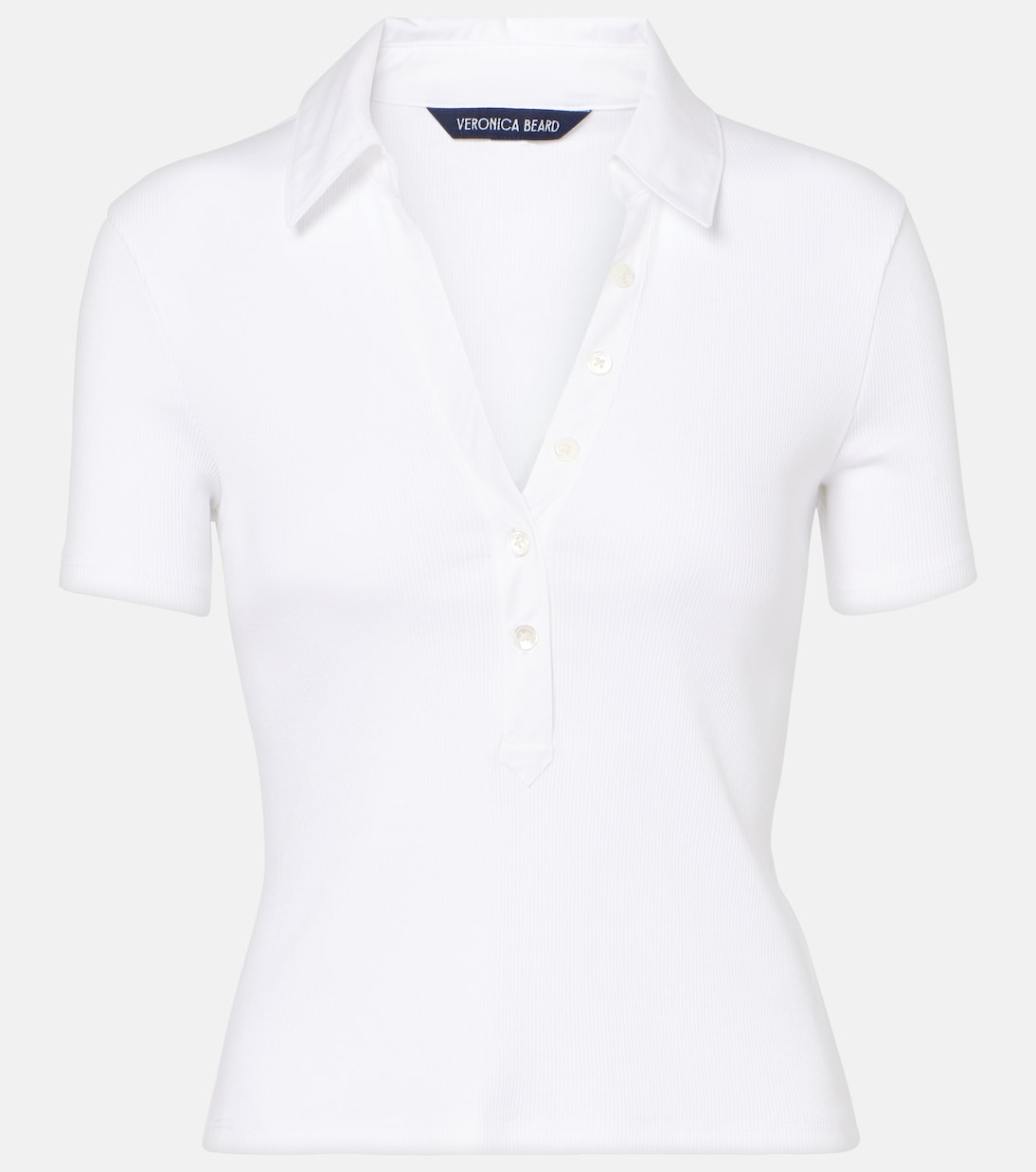 

Топ из хлопковой смеси Kearney Veronica Beard, белый