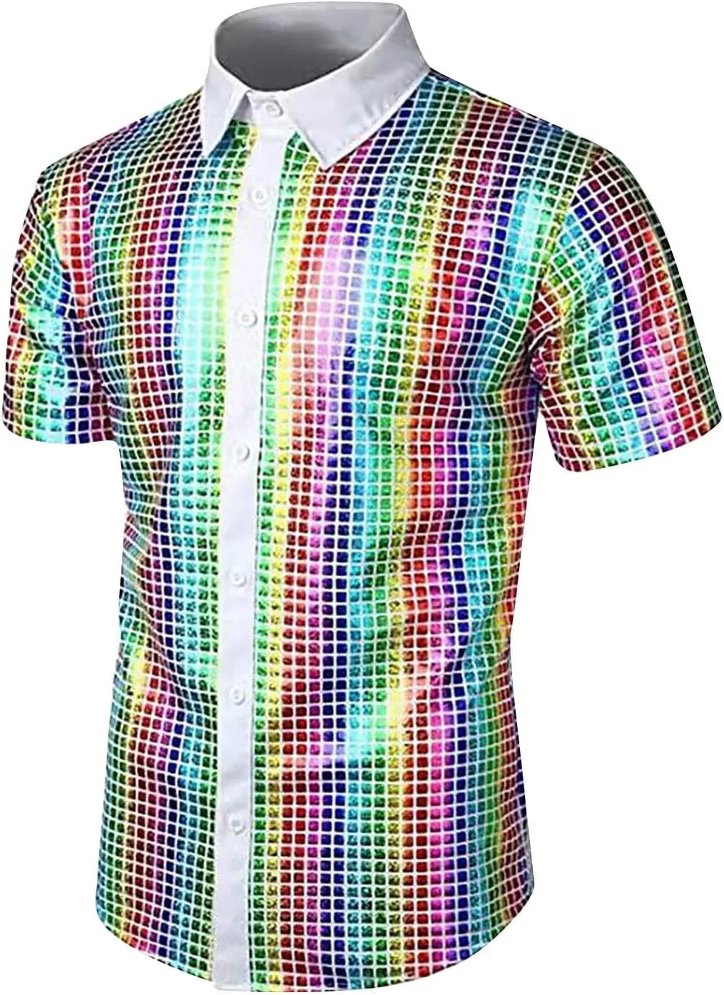 

Футболка мужская с металлическими полосками, короткий рукав, glitter