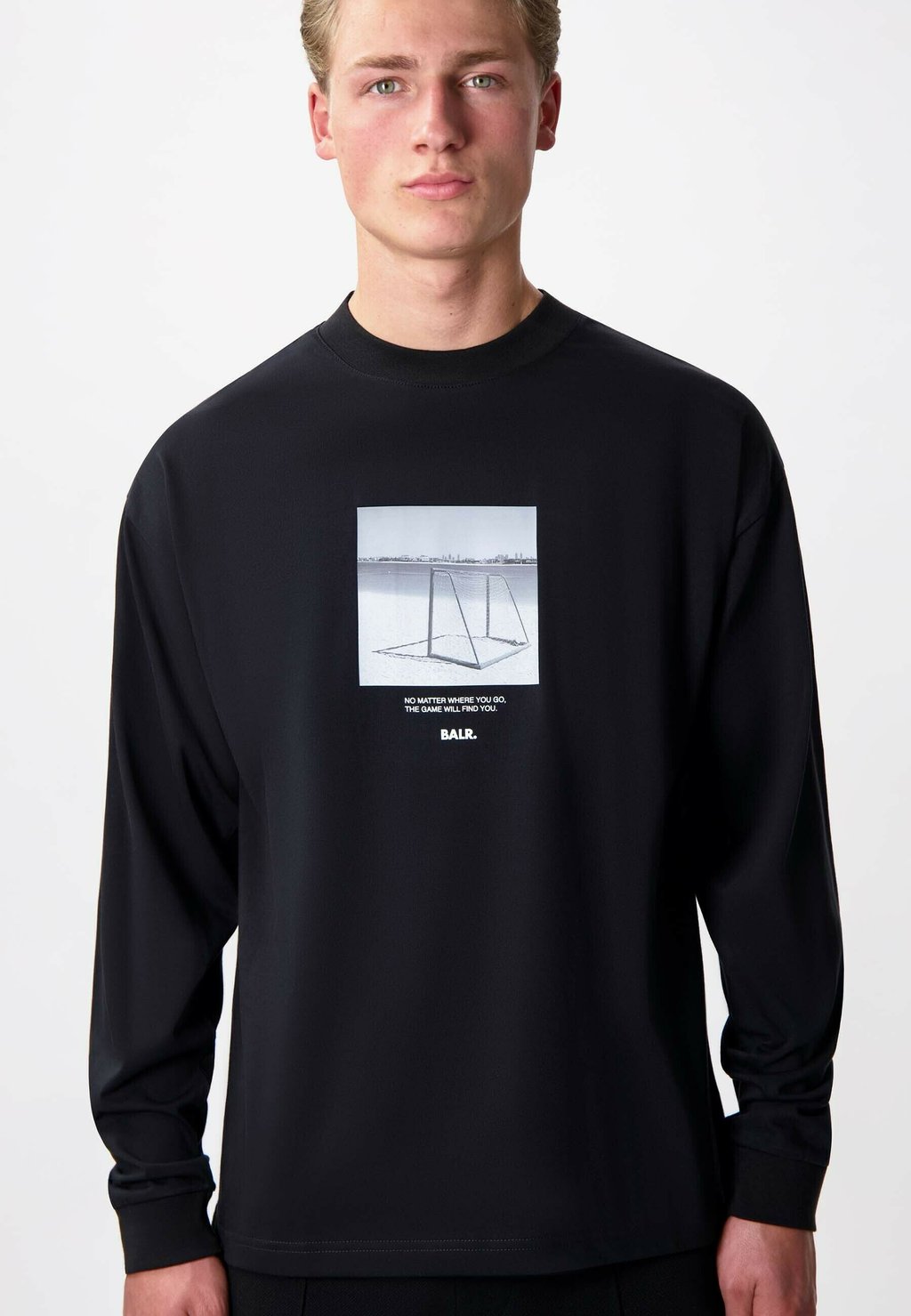 

Топ с длинными рукавами GOAL BOX FIT LONG SLEEVE BALR., черный
