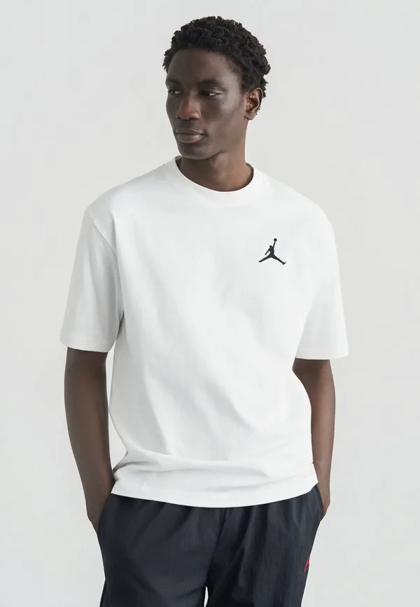 Базовая футболка jumpman crew Jordan, White/Black