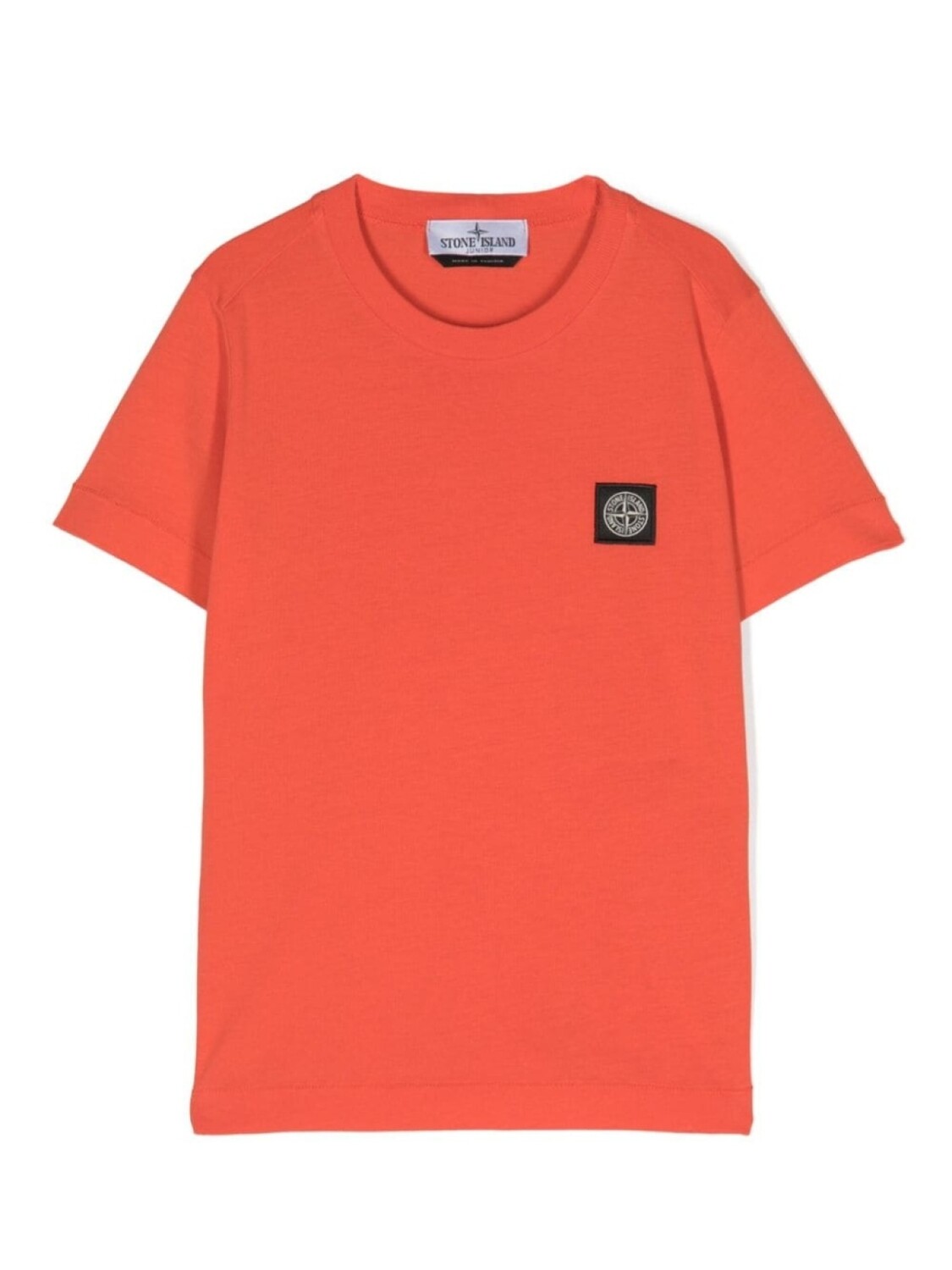 

Stone Island Junior футболка с логотипом Compass, красный