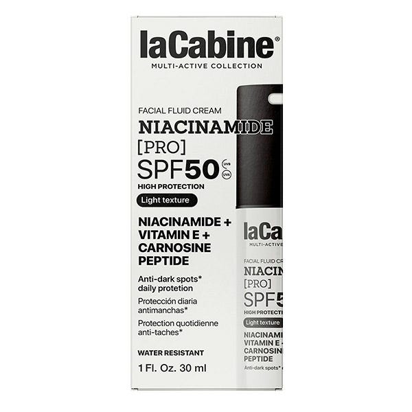 Солнцезащитный флюид-крем spf 50+ LACABINE Niacinamide [Pro], 30 мл — фото 4