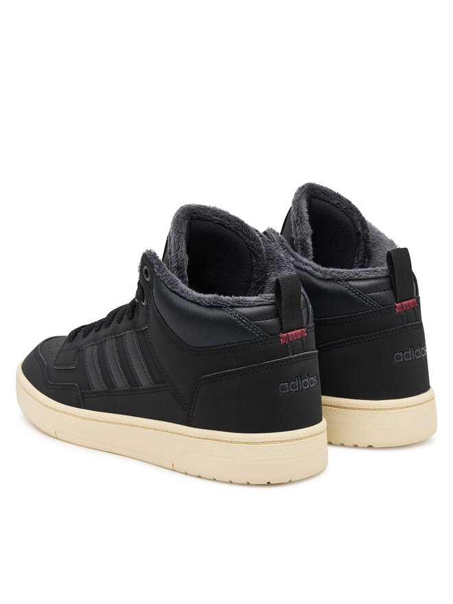 Кроссовки Rapid Court Mid Winterized JR1027 Adidas, черный — фото 3