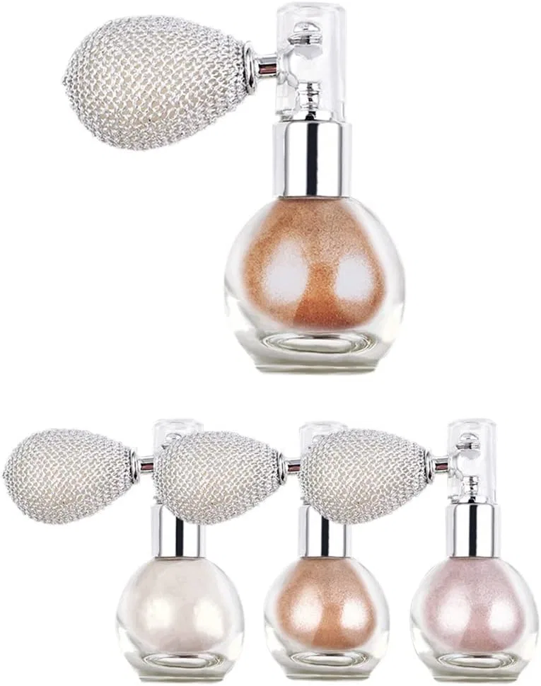 Спрей-хайлайтер для лица и тела Shimmer Sparkle Powder Makeup Spray Bakermiche, Bronze