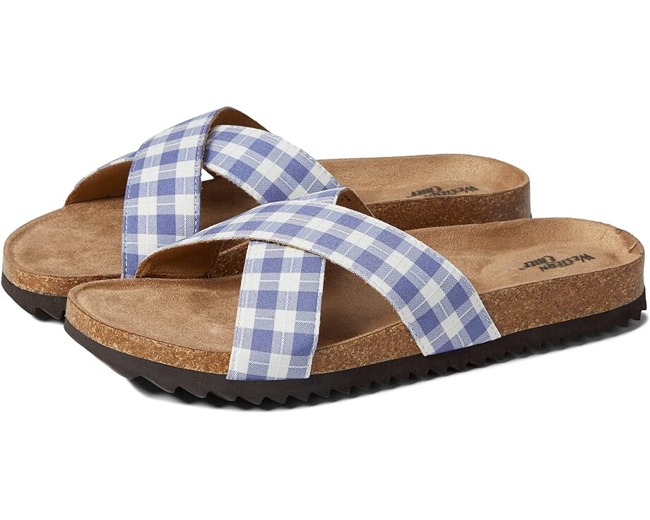 

Сандалии Western Chief Cross Sandal, цвет Gingham Blue