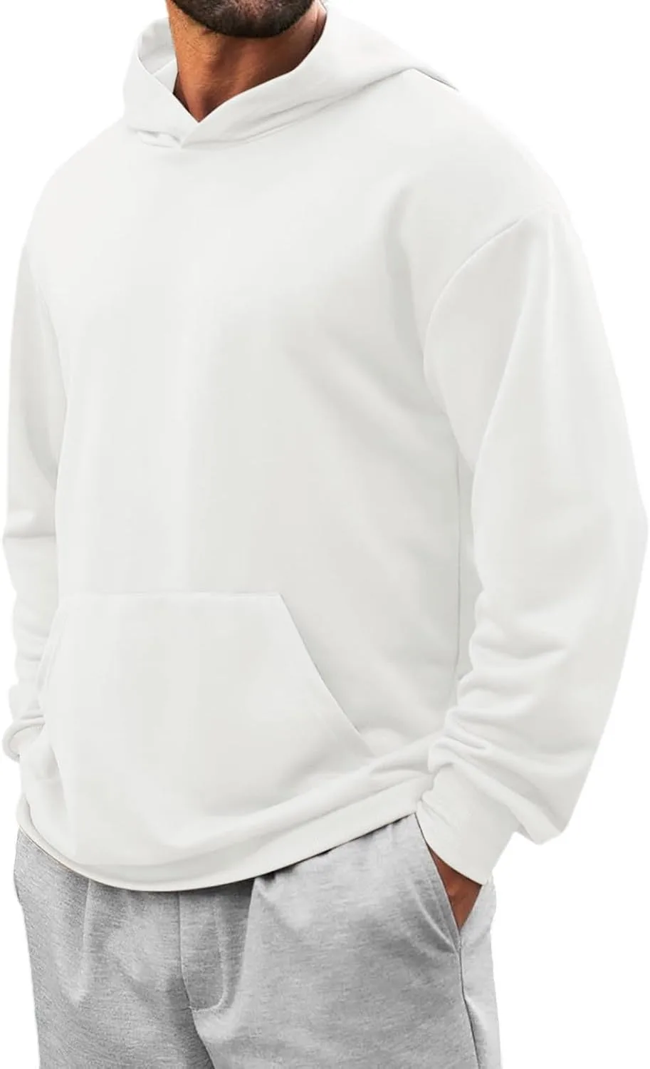 

Толстовка с капюшоном для мужчин, флисовая, с карманом Dovford