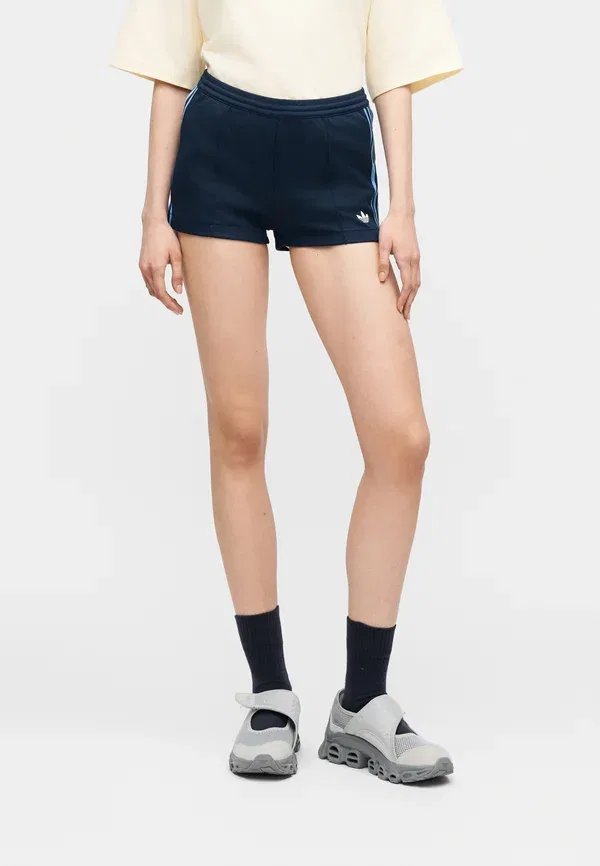 Шорты Beckenbauer shorts Adidas Originals, цвет ночной индиго/голубое слияние — фото 3