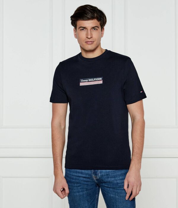 

Футболка мужская Tommy Hilfiger с принтом, синий