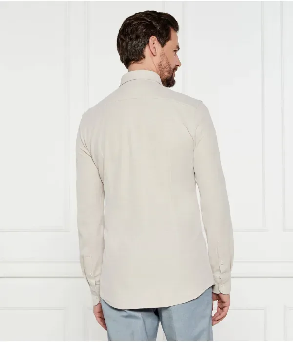 Футболка P-HANK-spread-243 slim fit Boss, бежевый — фото 3