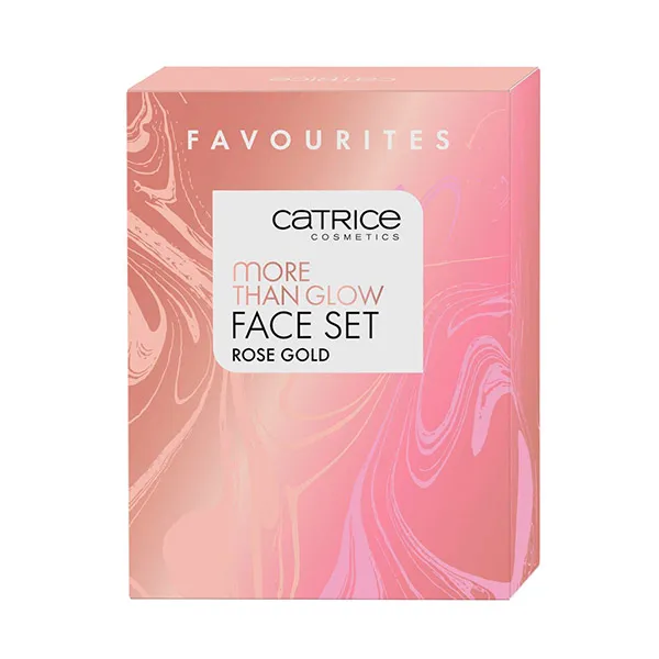 

Набор для макияжа More Than Glow Face Set Catrice, цвет rose gold