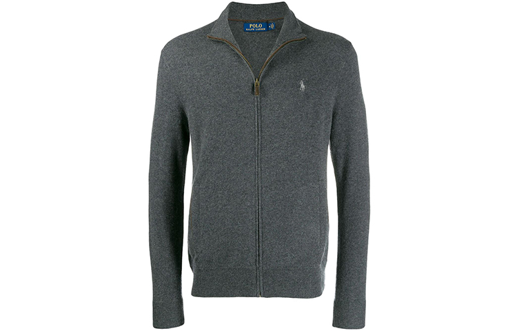 

Трикотажный свитер мужской Polo Ralph Lauren, серый